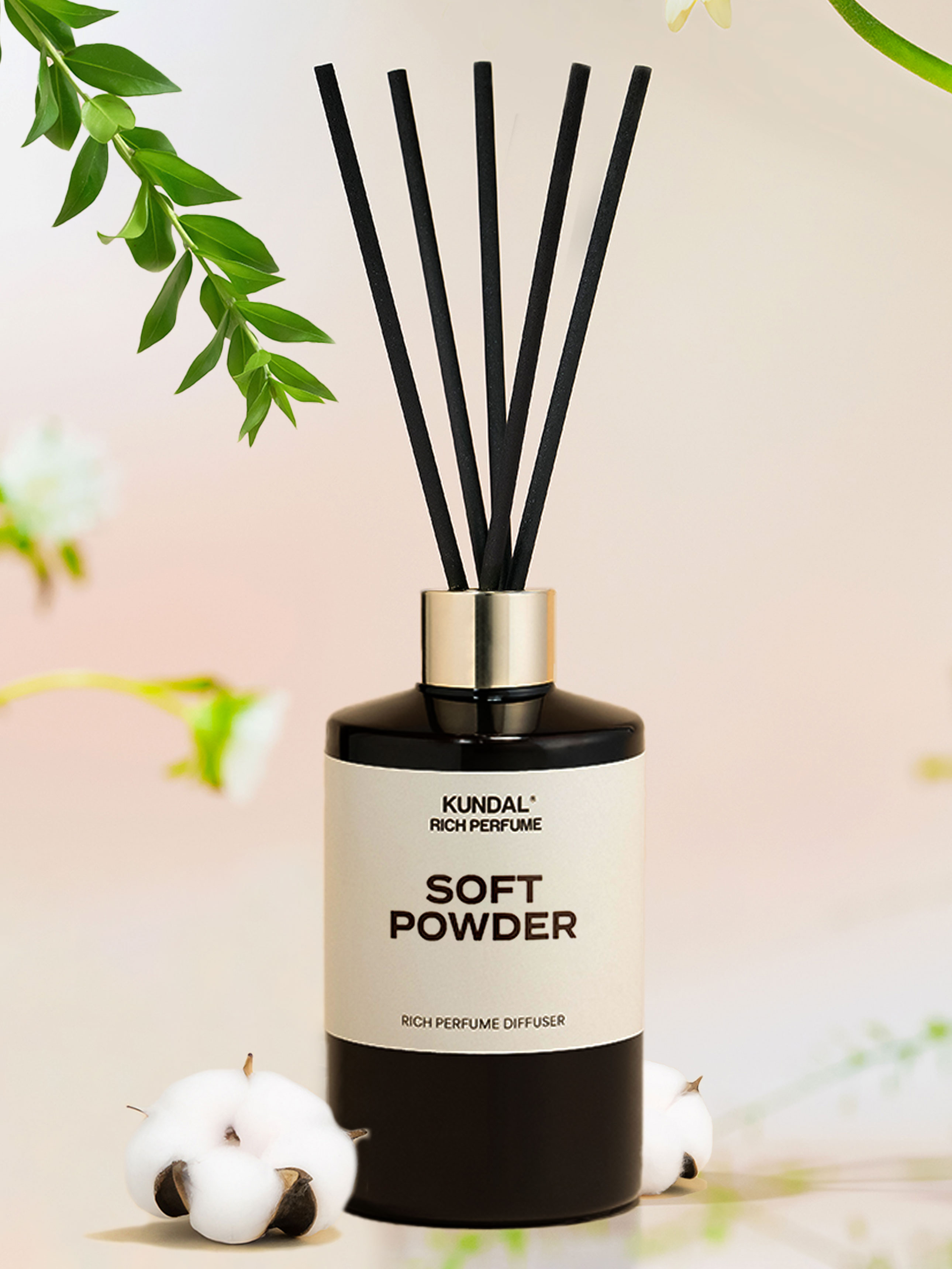 Kundal Rich Perfume Diffuser 250 ml soft powder scent