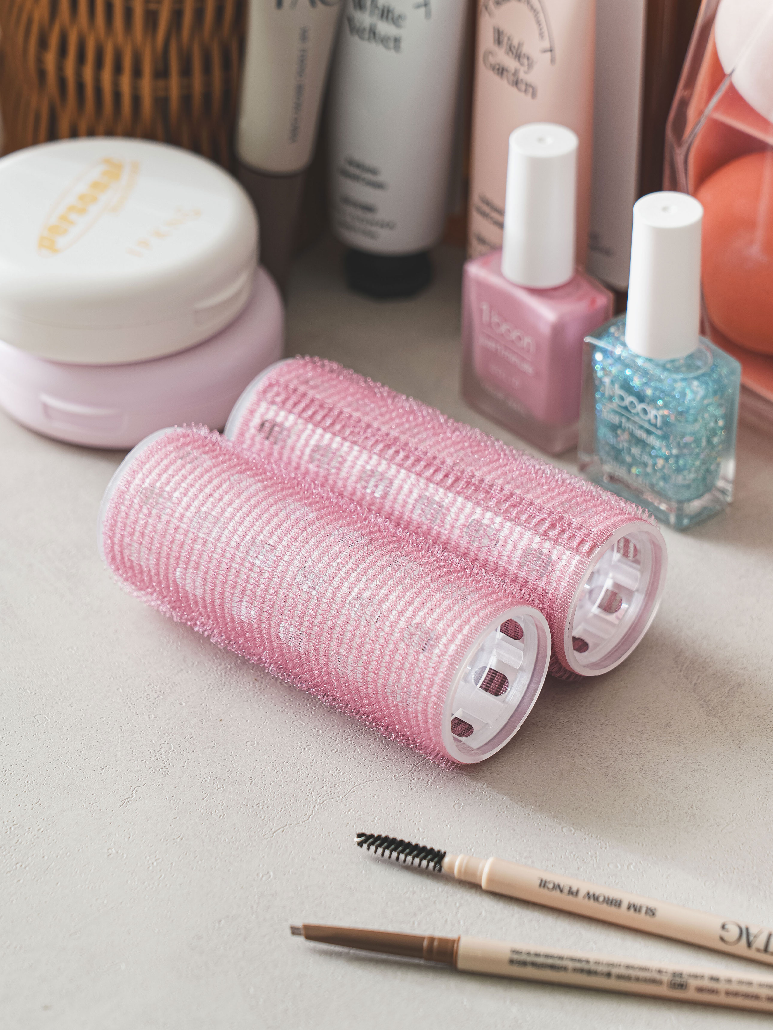 Long heat conduction hair roll 41 mm (2 packs)