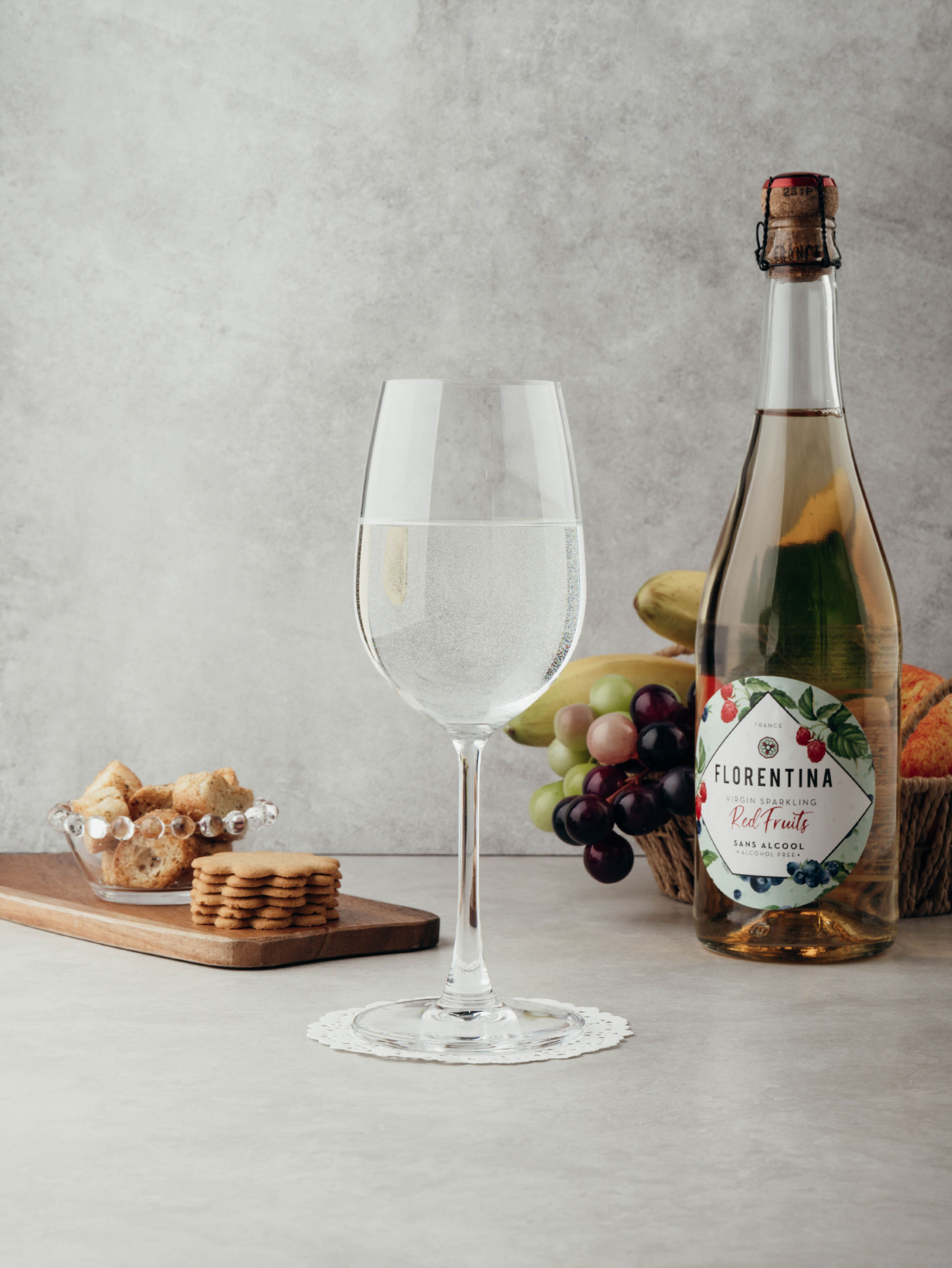 Lead-free crystal wine glass 410 ml