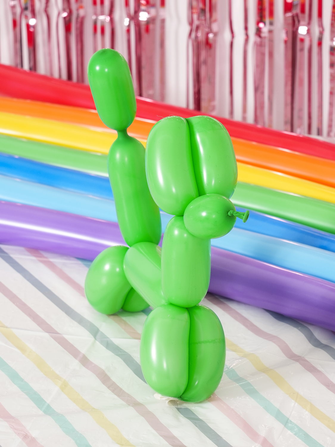 Rainbow magic balloons for party, 20 pieces