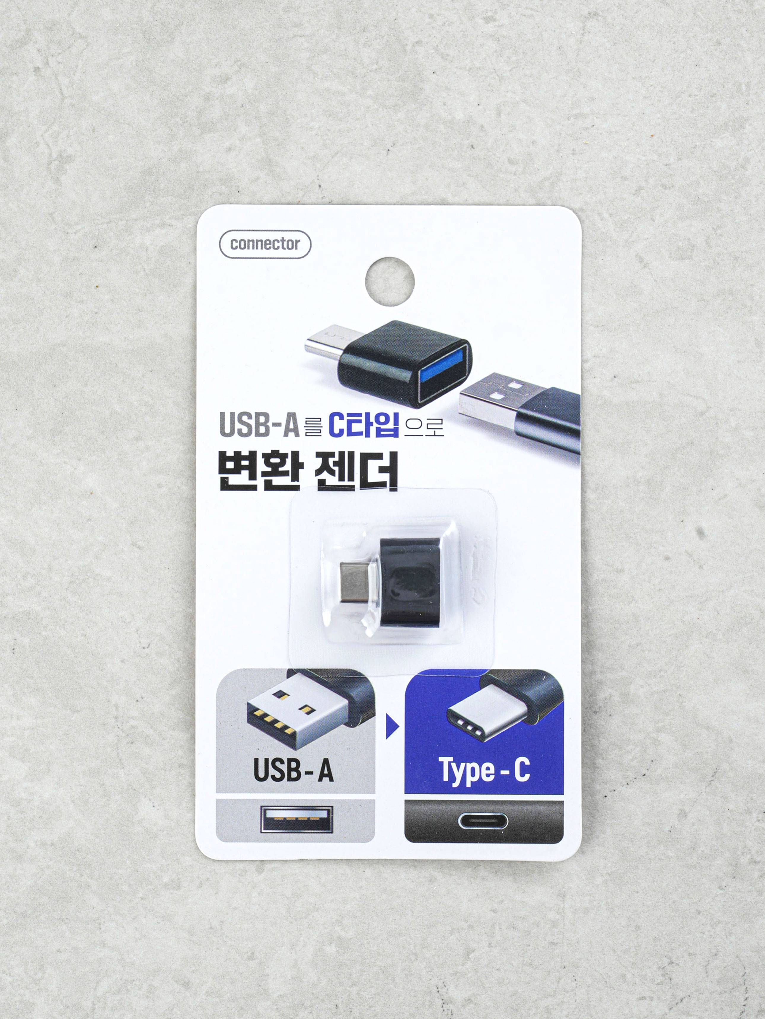 USB-A to C type conversion gender