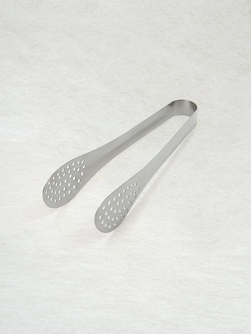Stainless steel mini tongs 17 cm