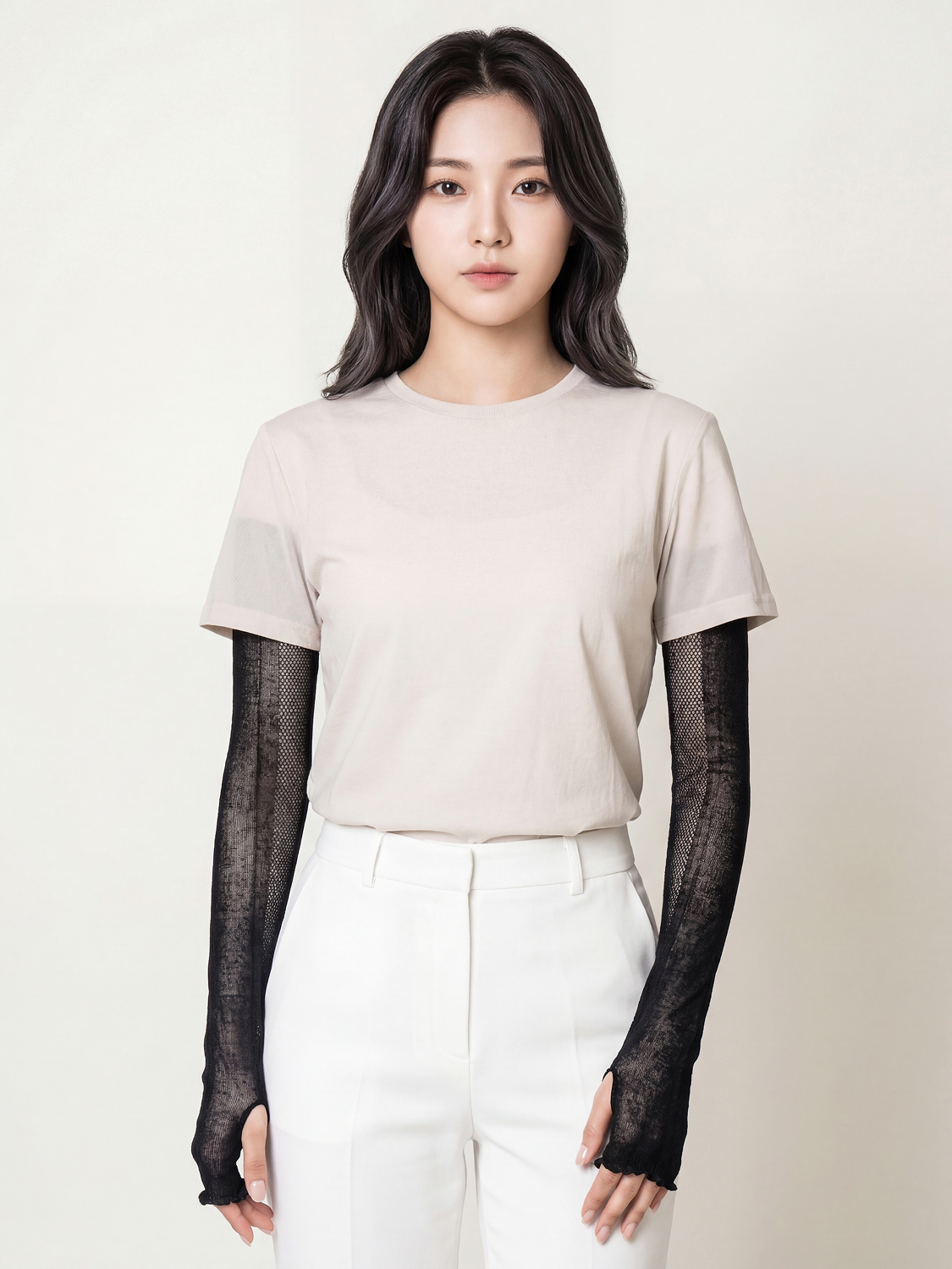 UV protection mesh tosh black