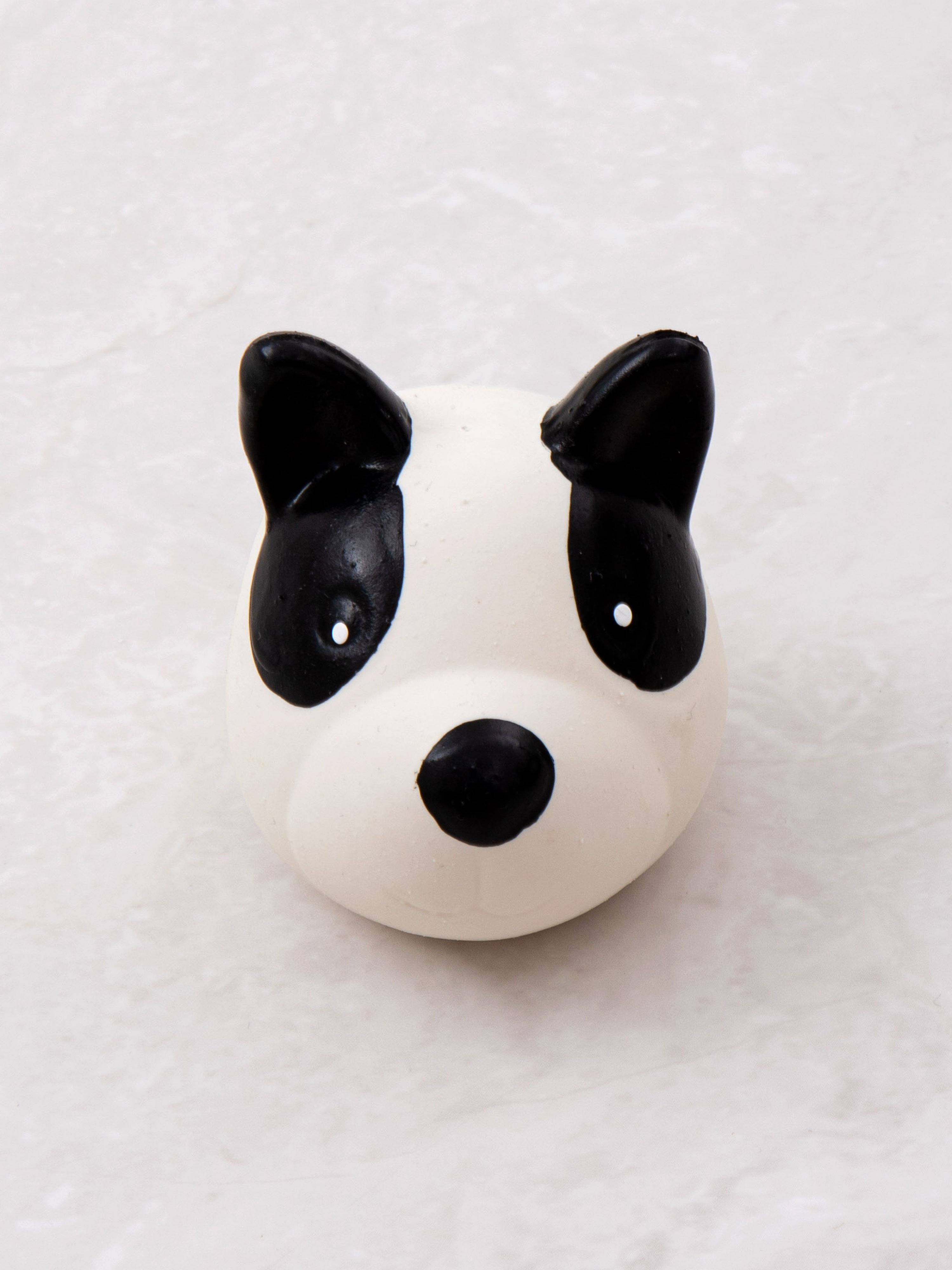 [Pet] Animal face latex toy puppy