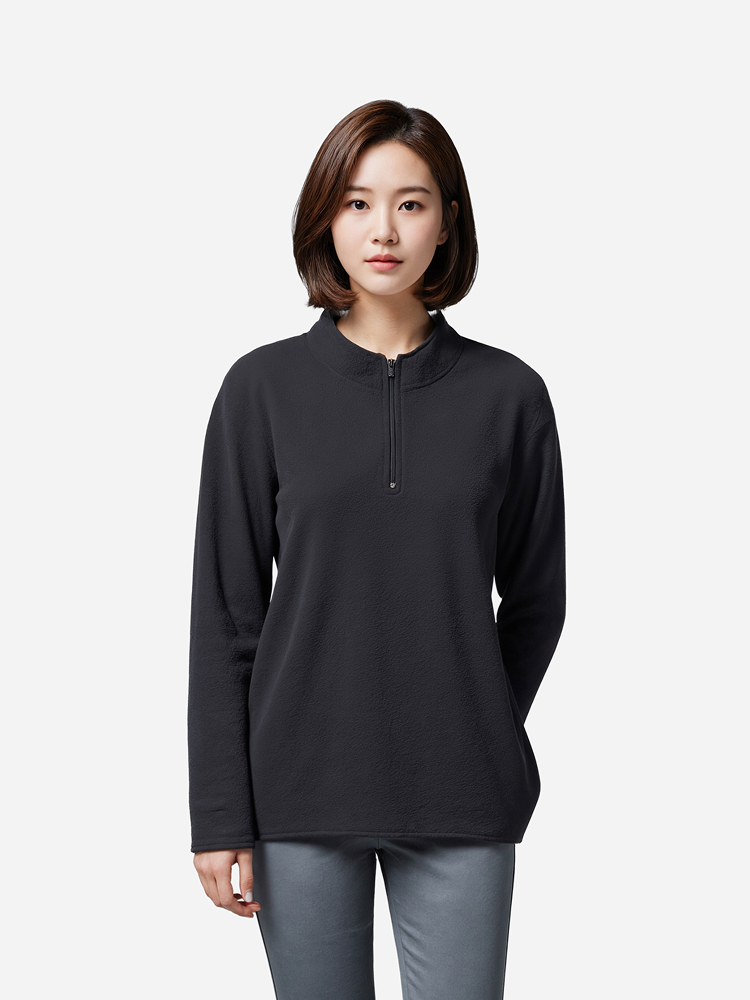 반집업플리스(M/XL)(블랙)