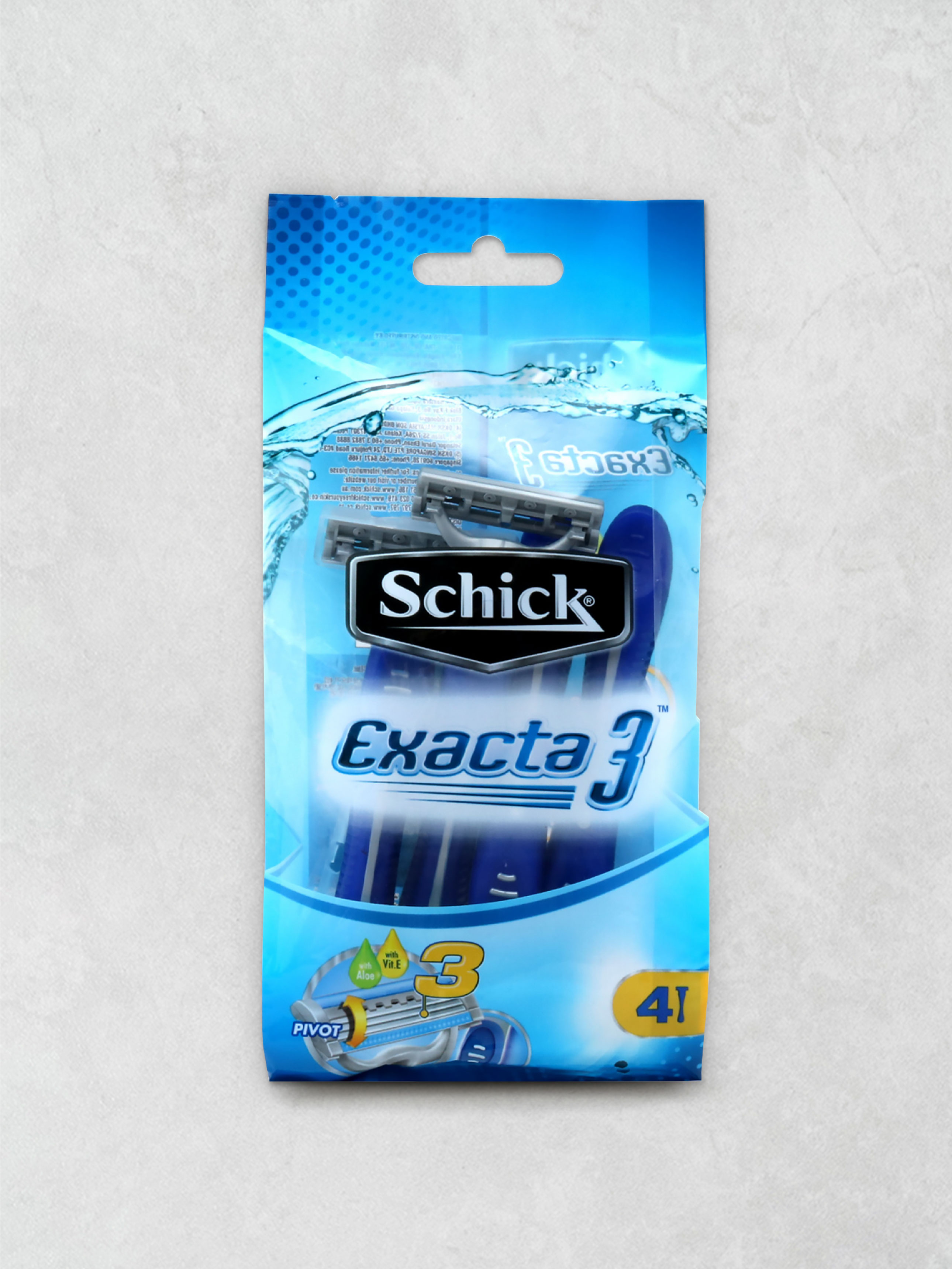 Schick Exama 3-blade razor 4P