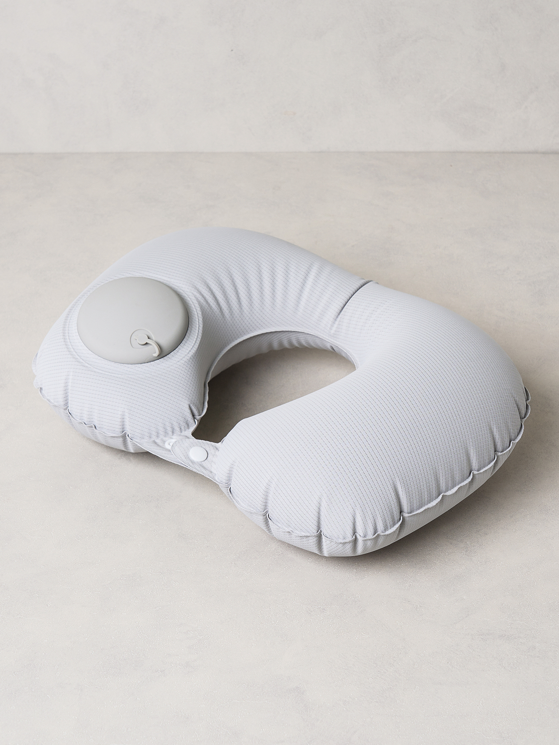 Travel Waffle Air Neck Cushion & Pouch Set