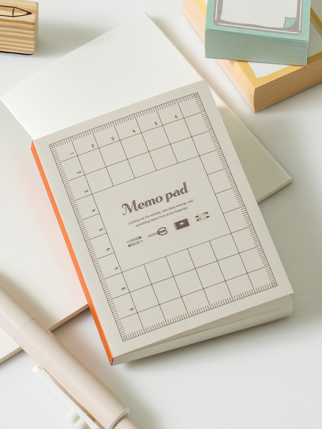 Small Workshop Rice Cake Memo Pad 80 sheets