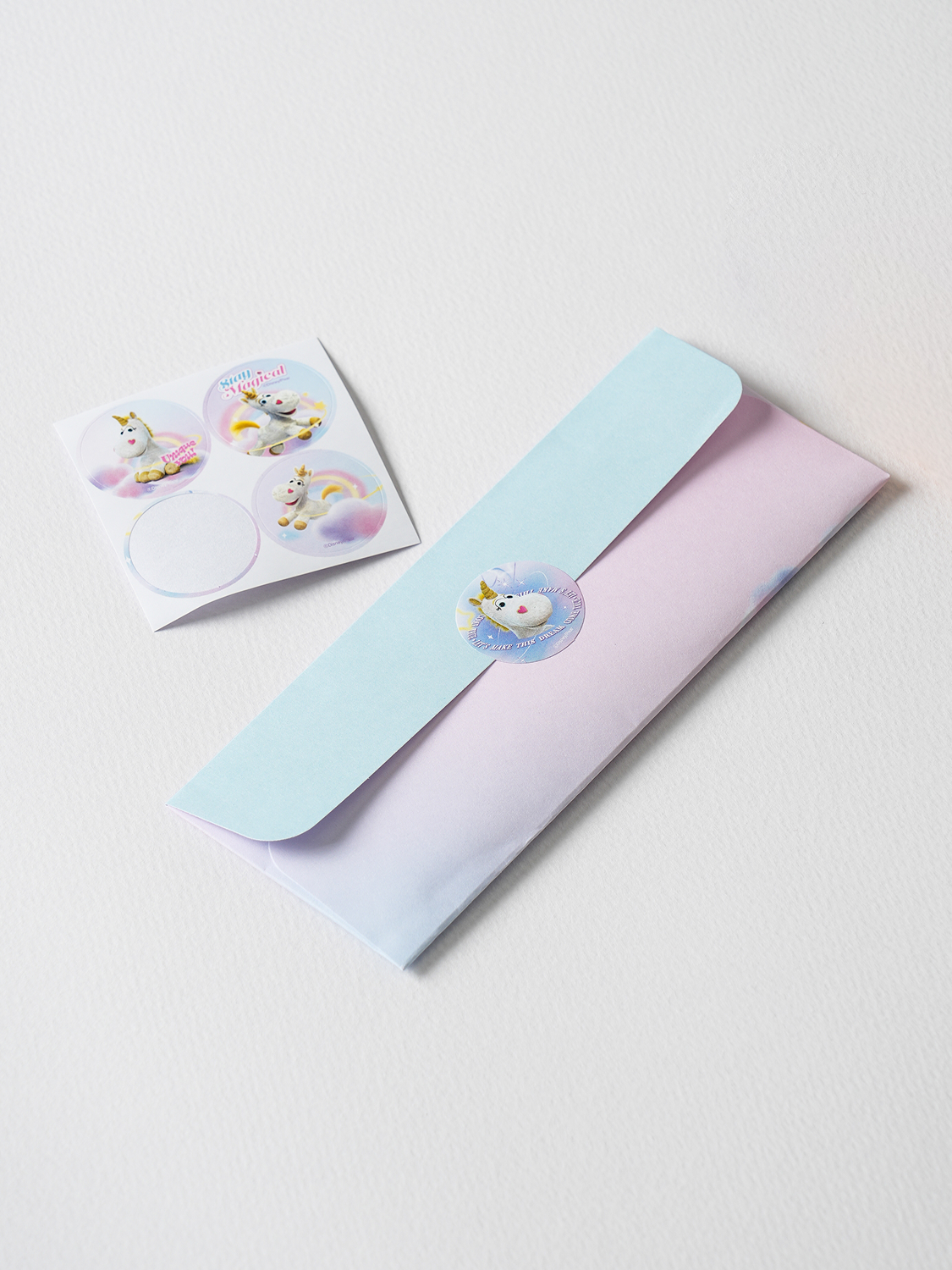 Pixar Fluffy Stationery Set of 4