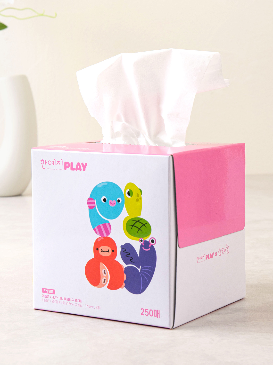 Yeji Han PLAY mini beauty tissue 250 pieces