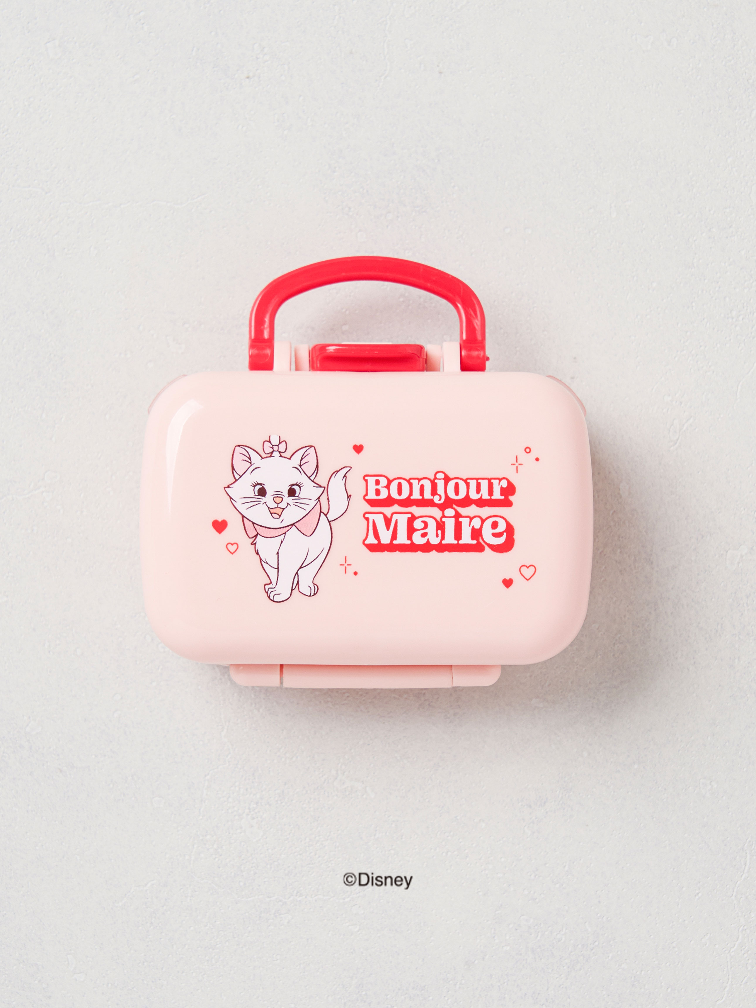 Disney Animals Double Sided Divided Storage Box Pink