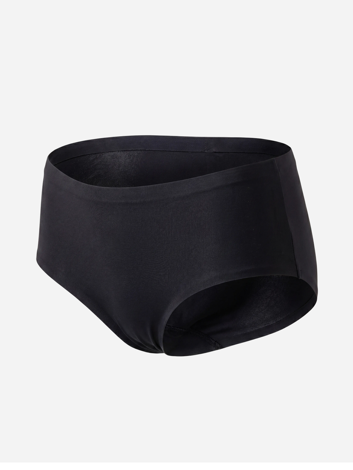 [Women] YES code nylon middle waist seamless panties 90/95/100 black