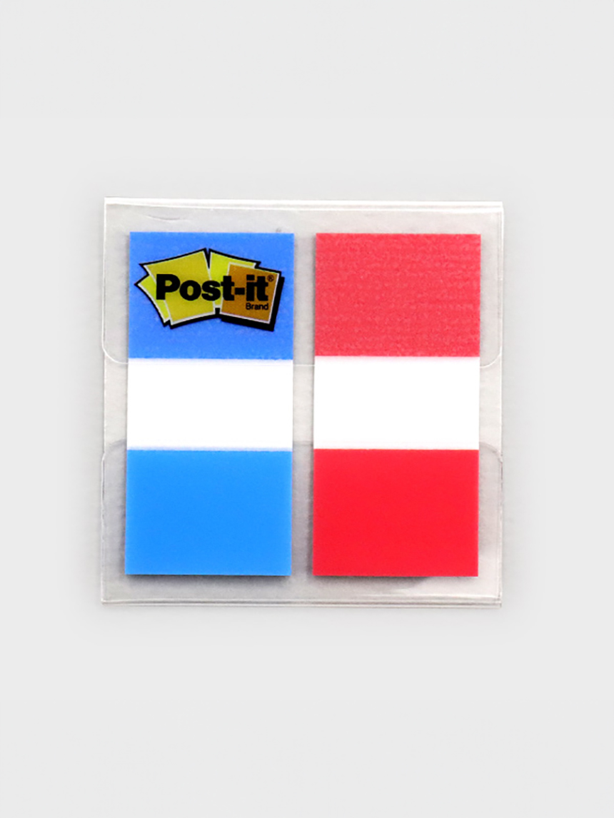 3M Post-it flags 2 colors x 12 sheets (680)