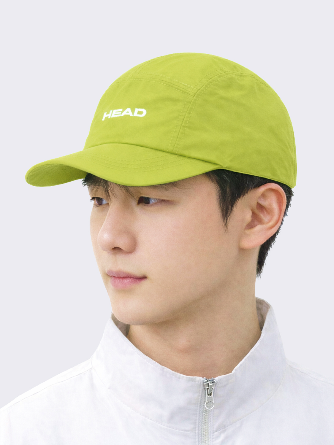 HEAD 나일론 경량 러닝 볼캡 네온