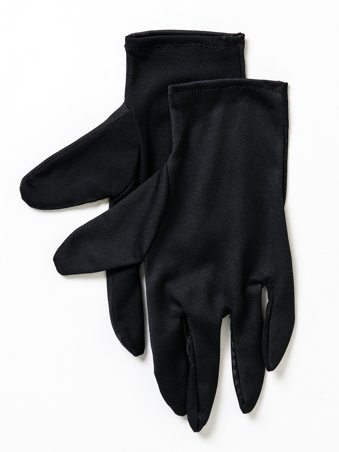 [Blocks up to 95% of UV] See-through mesh gloves black