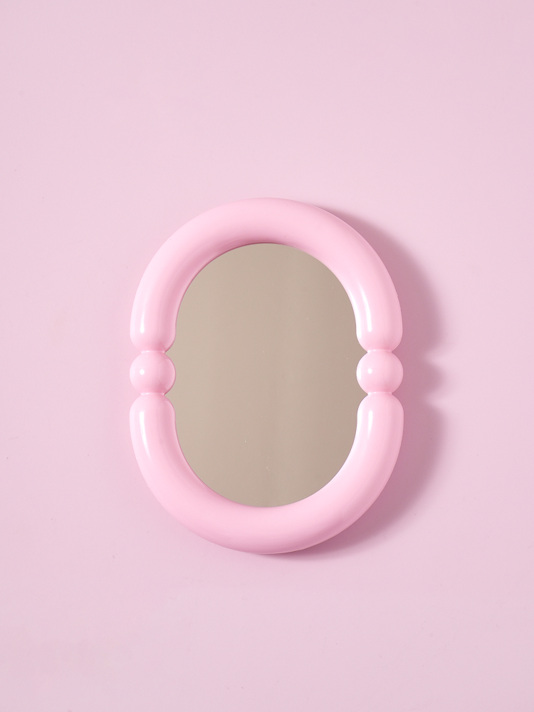 Lovely Round Stand Mirror