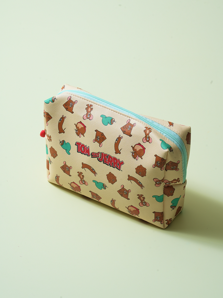 Tom and Jerry square pouch large
