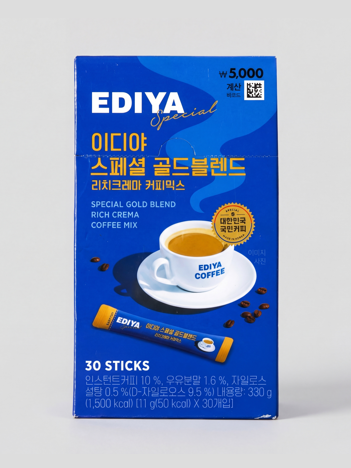 Ediya Special Gold Blend Rich Crema Coffee Mix 30pcs