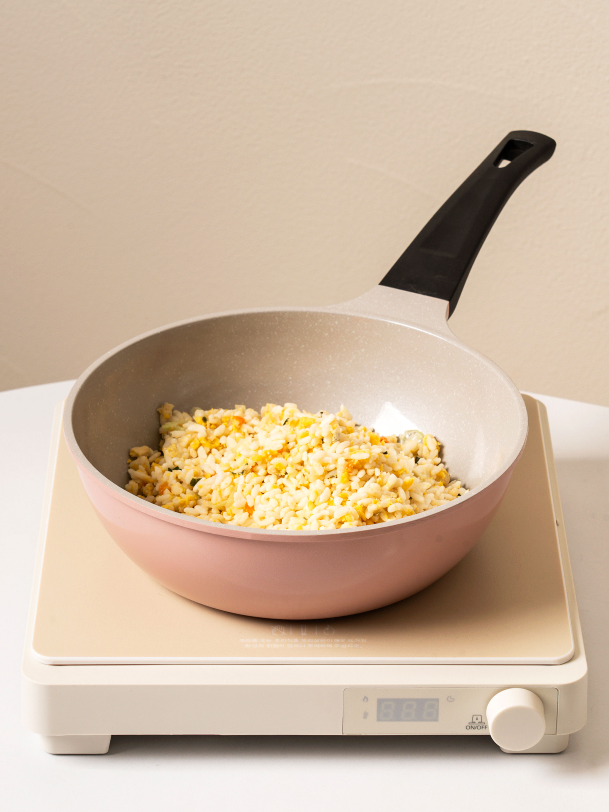Ceramic coating induction frying pan 22 cm