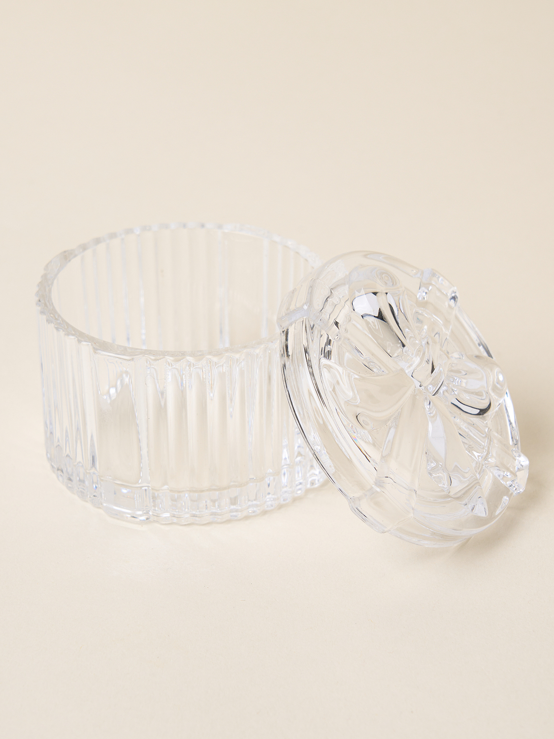 Mini Round Glass Storage Container 140 ml