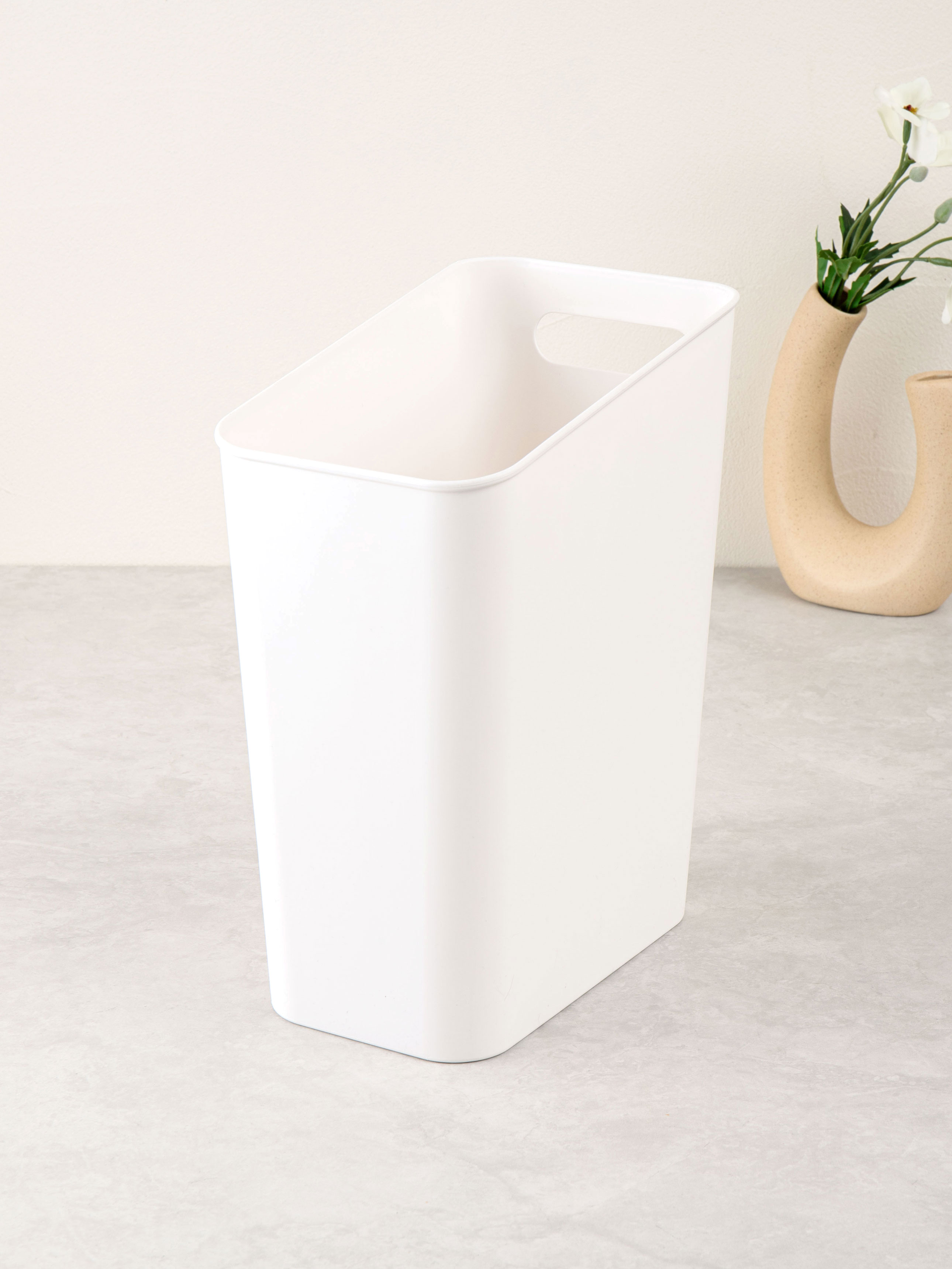 Rectangular open trash bin 10 L