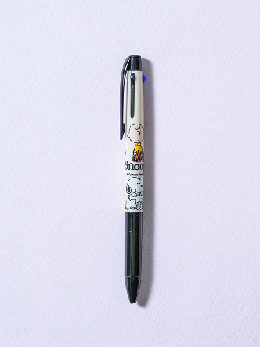 Peanuts Premium 3 Color Ballpoint Pen Black Blue Red 0.5 mm