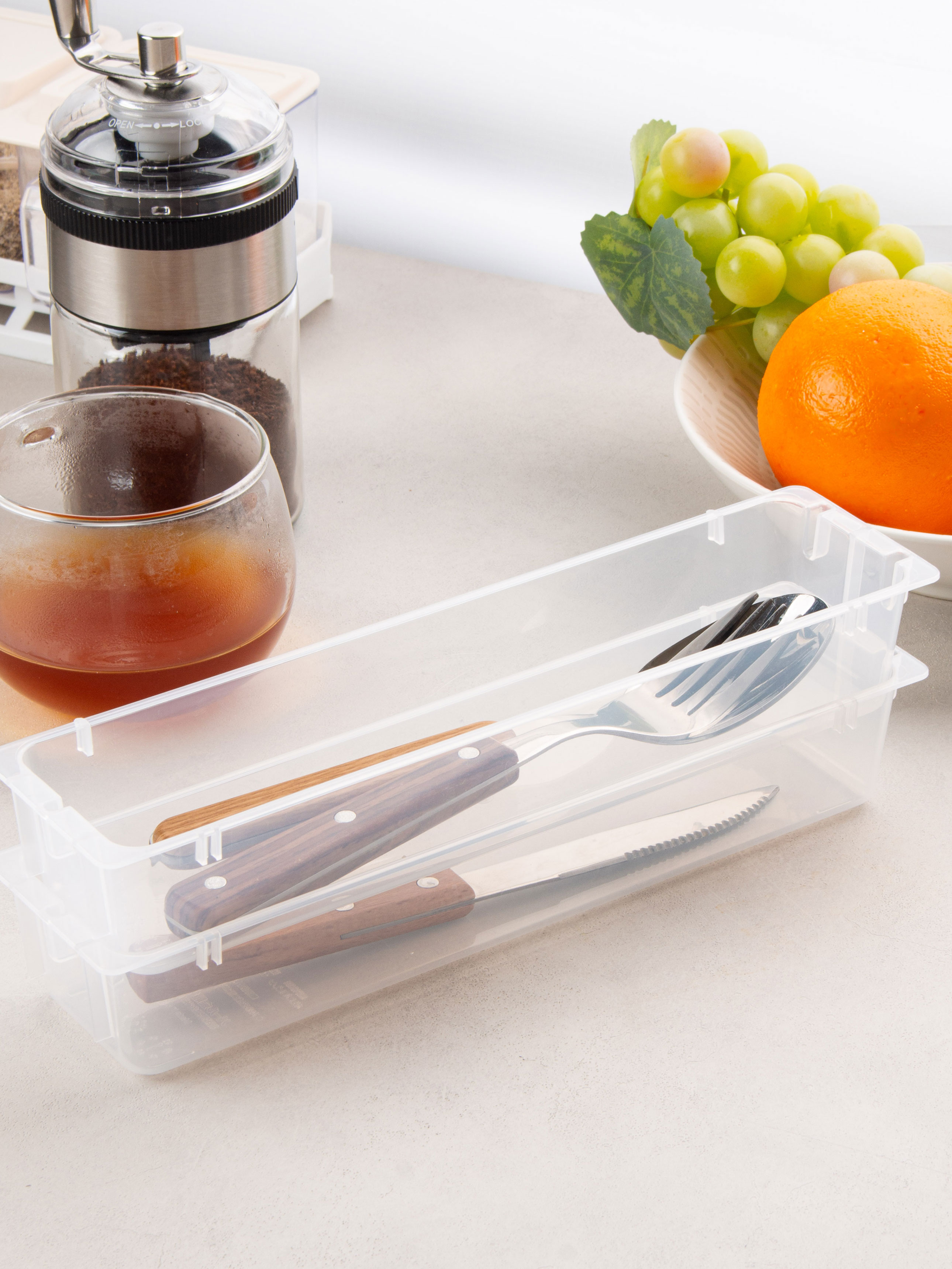 Japan-made assembled storage set (2 pieces)