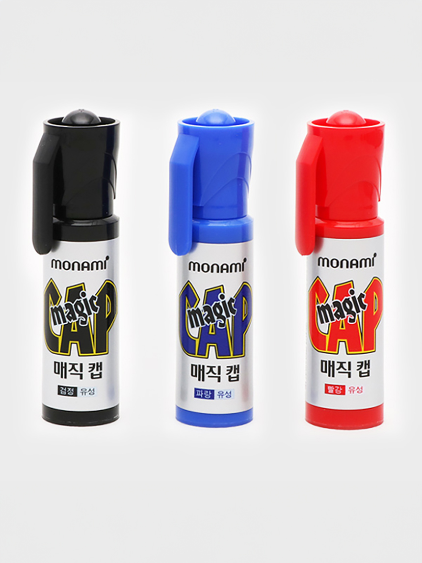 Monami Cap Magic Mix 3pcs