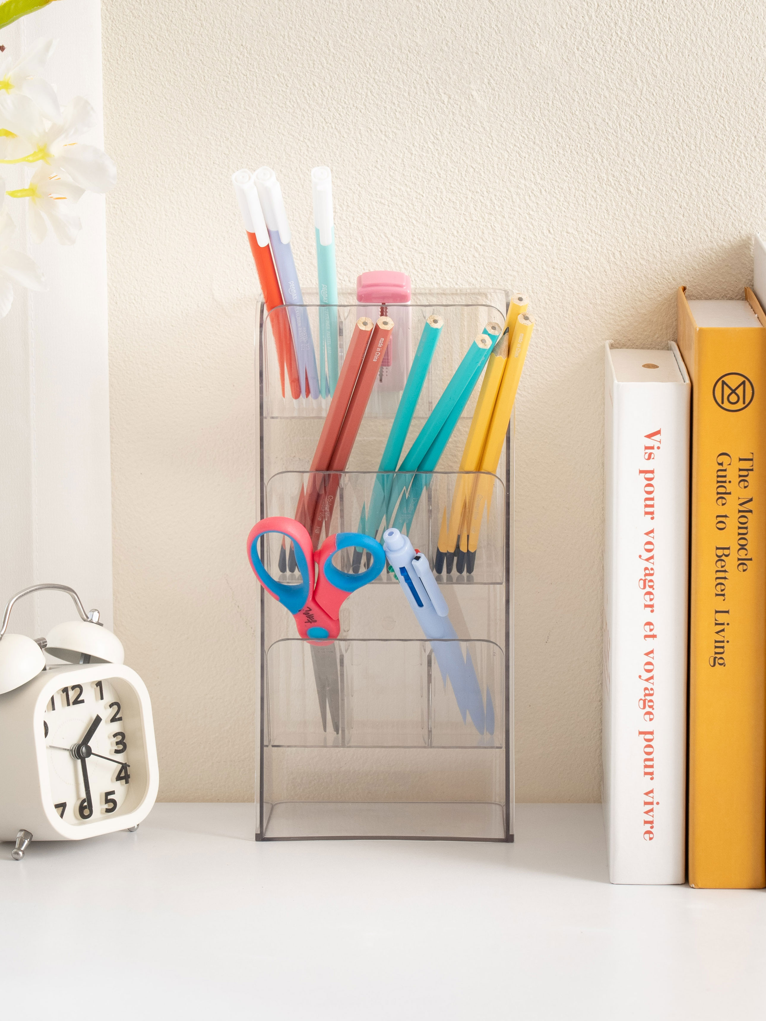 3-tier assembled pen stand 11.5