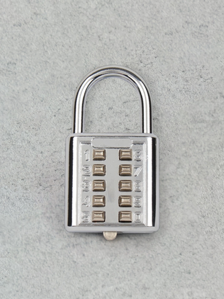 10-digit button lock