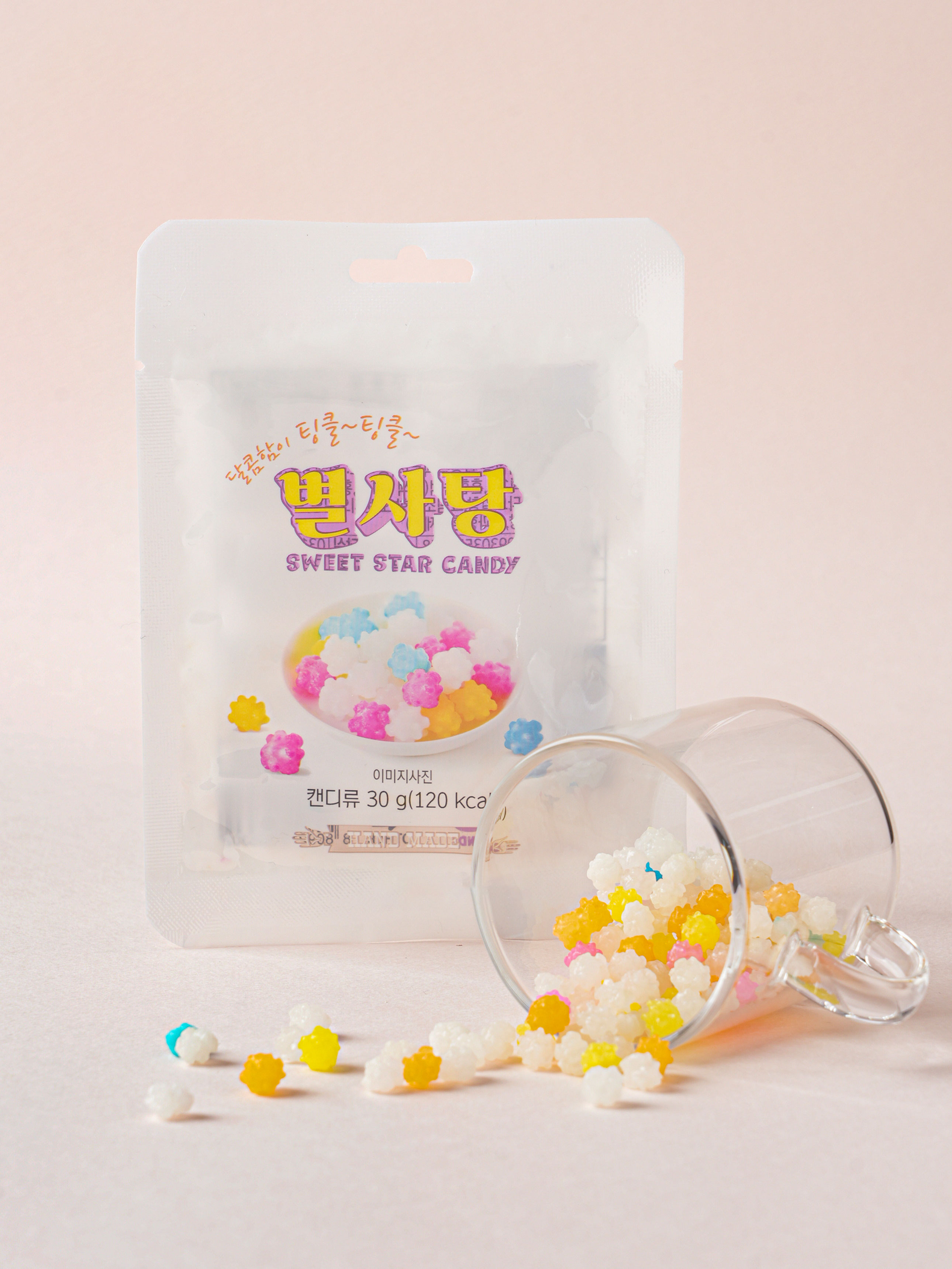 30 g space star candy
