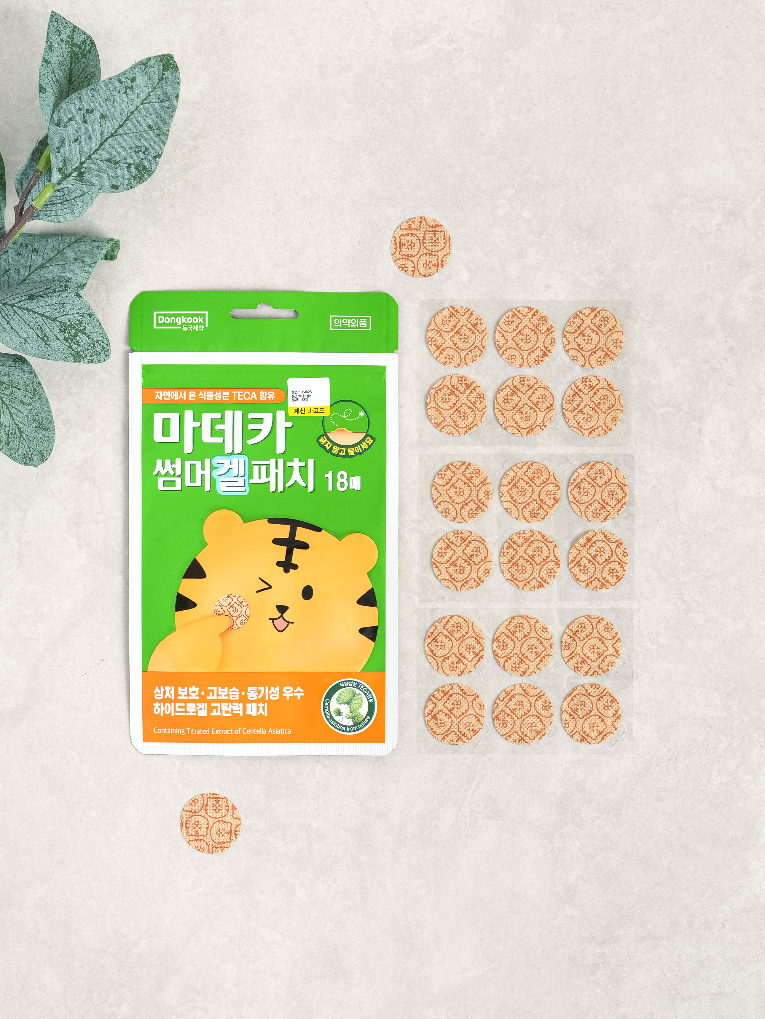 Madeca Summer Gel Patch 18 sheets