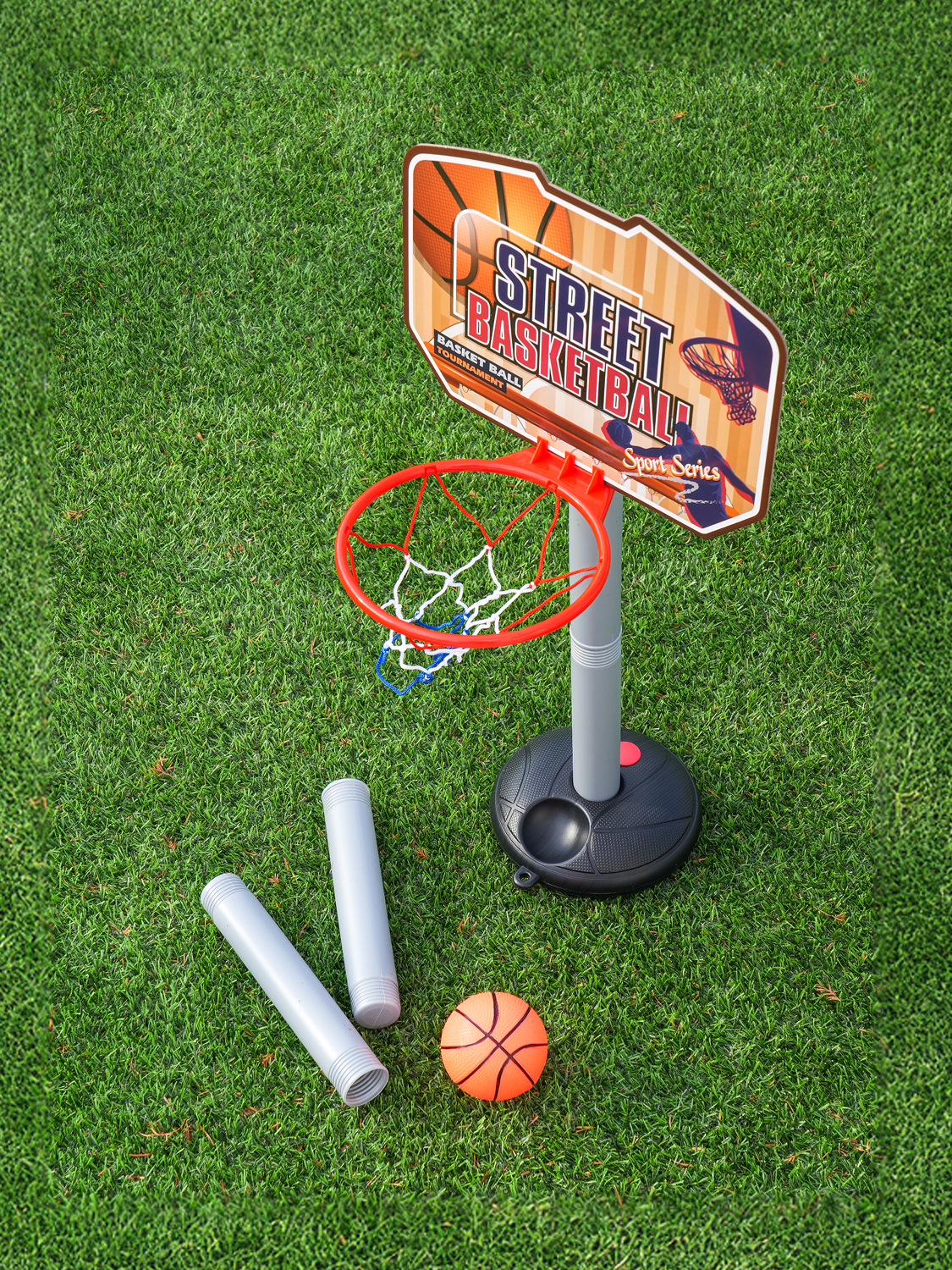 Buildable Mini Basketball Goal Set