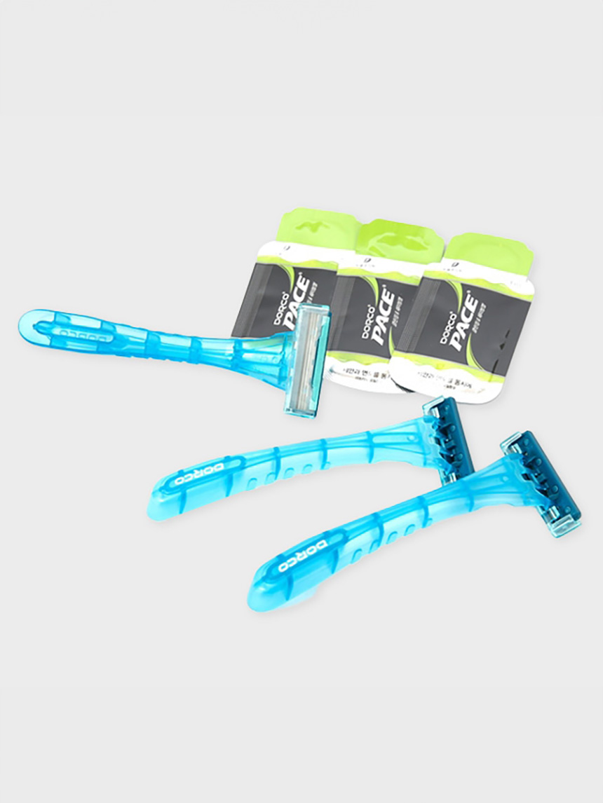 Dorco Touch 3-Blade 3P Gel 3P SET