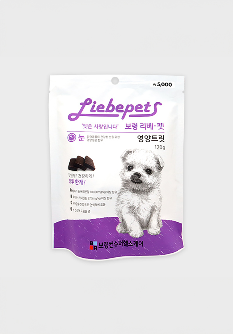 [Pet] Boryeong Live Pet Nutrition Treat Eye 120g
