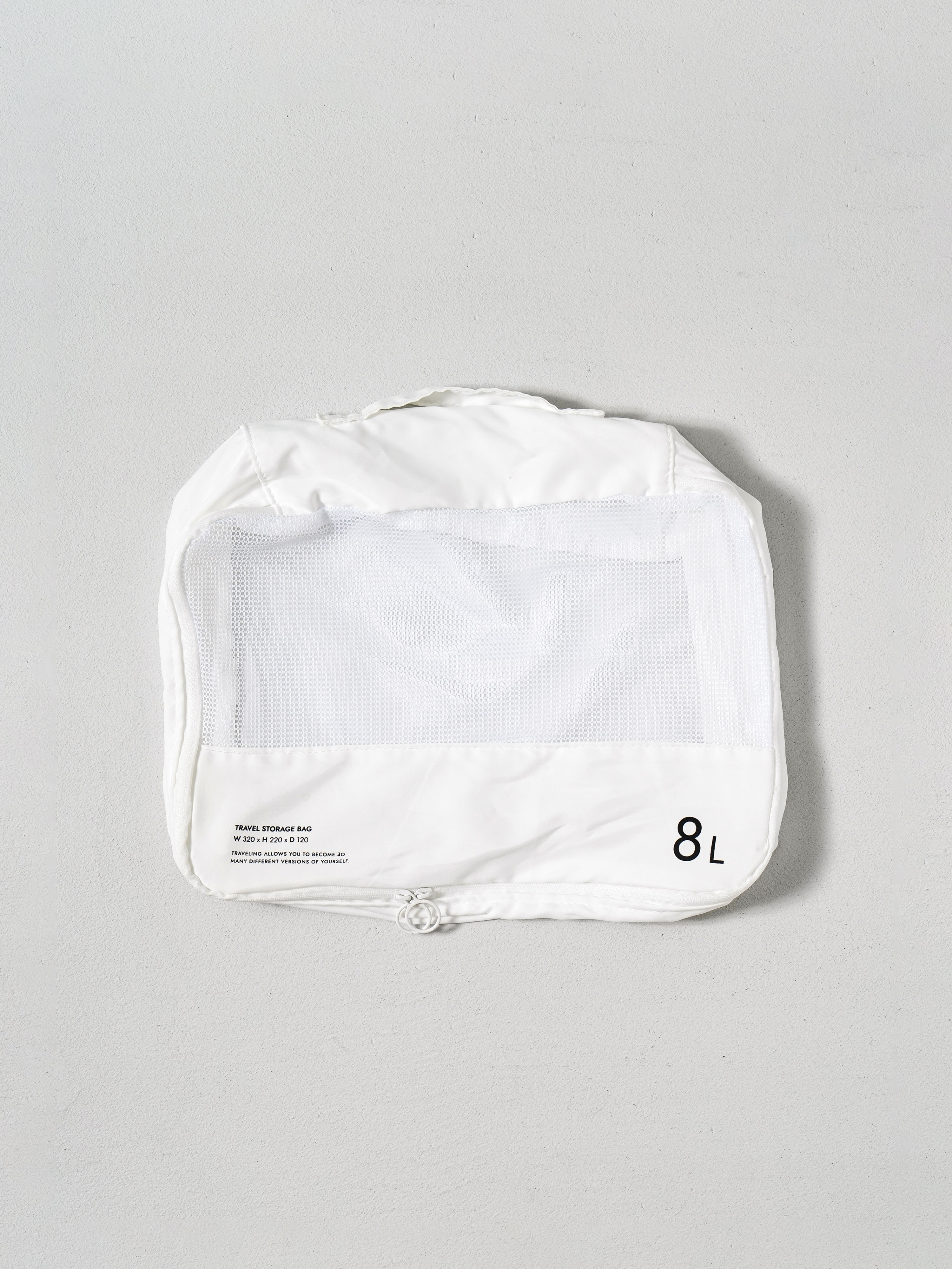 Travel Mesh Case S White