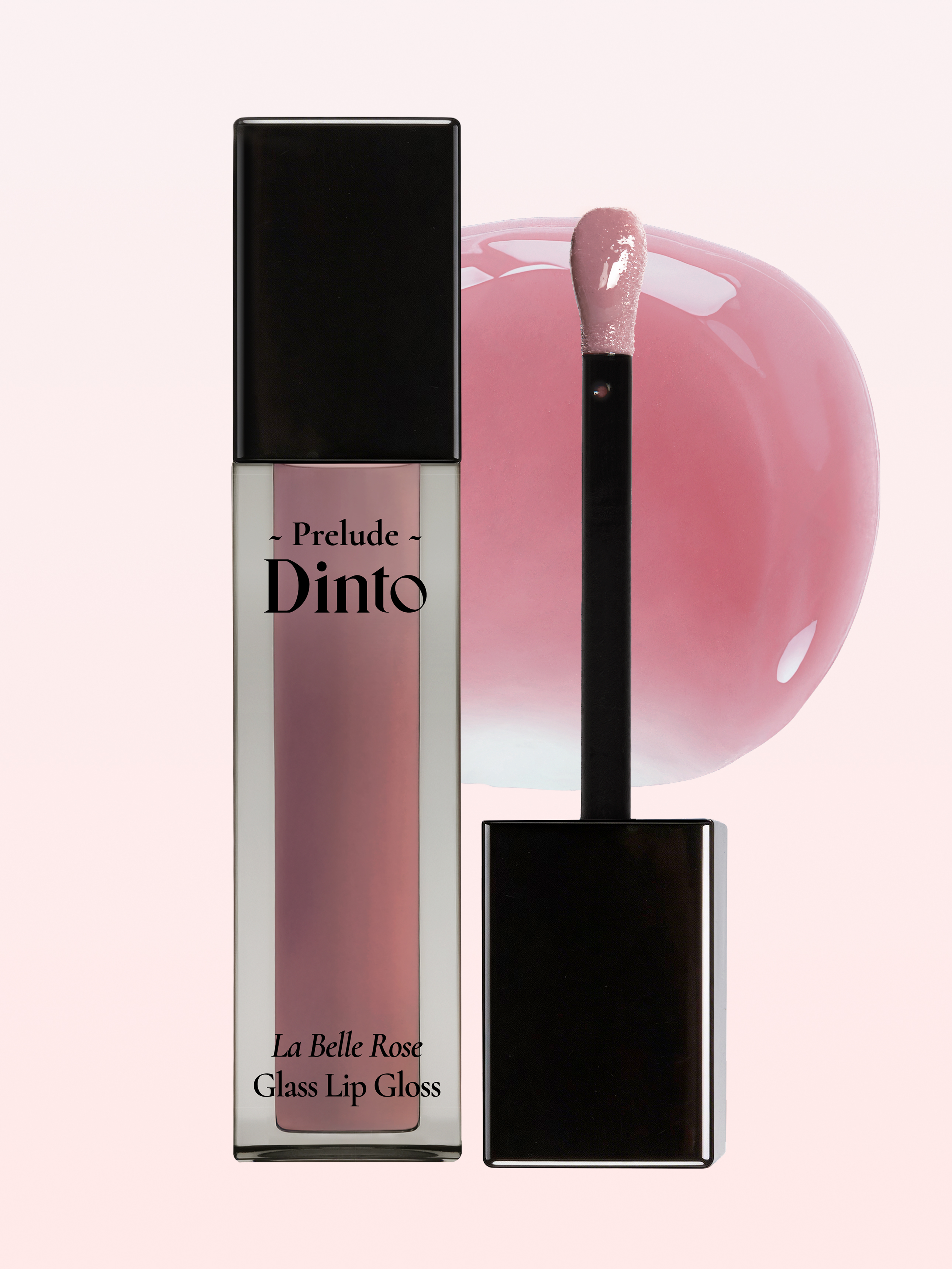 [34 Serene Rose] Prilude Dinto Labelle Rose Glass Lip Gloss