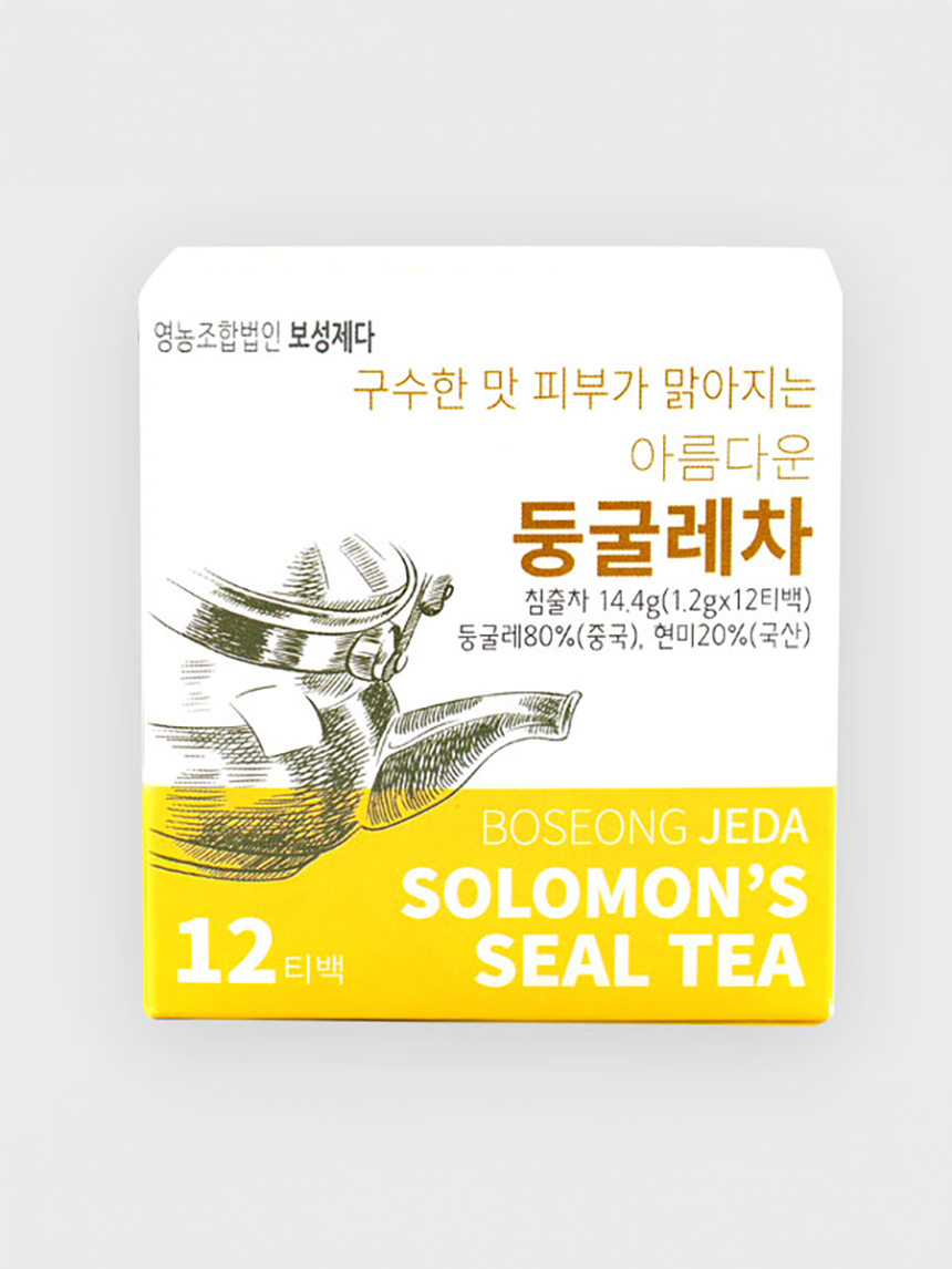 Boseong Jedda Beautiful Round Tea 14.4g (1.2gx12 tea bags)