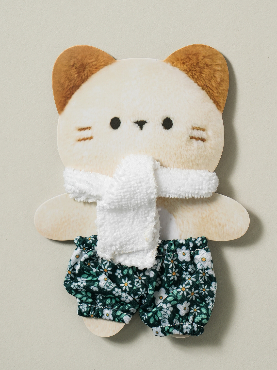인형 DIY 옷 몸빼 바지 세트 그린