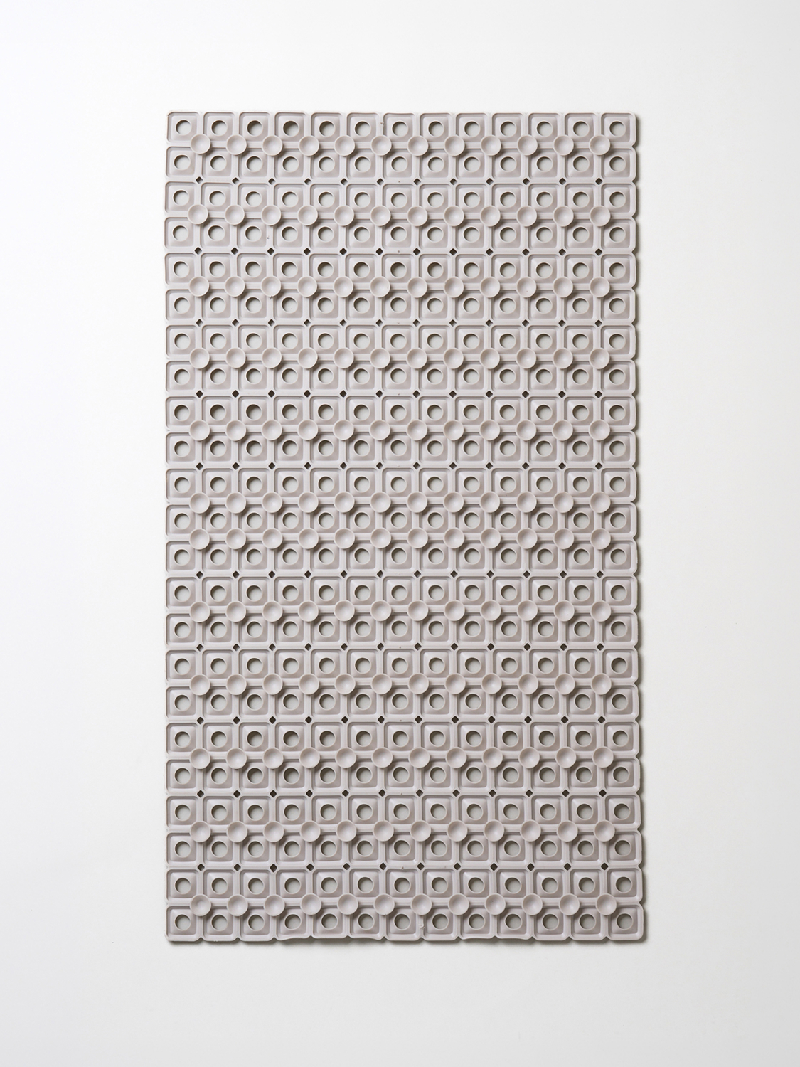 Square pattern bath mat 70