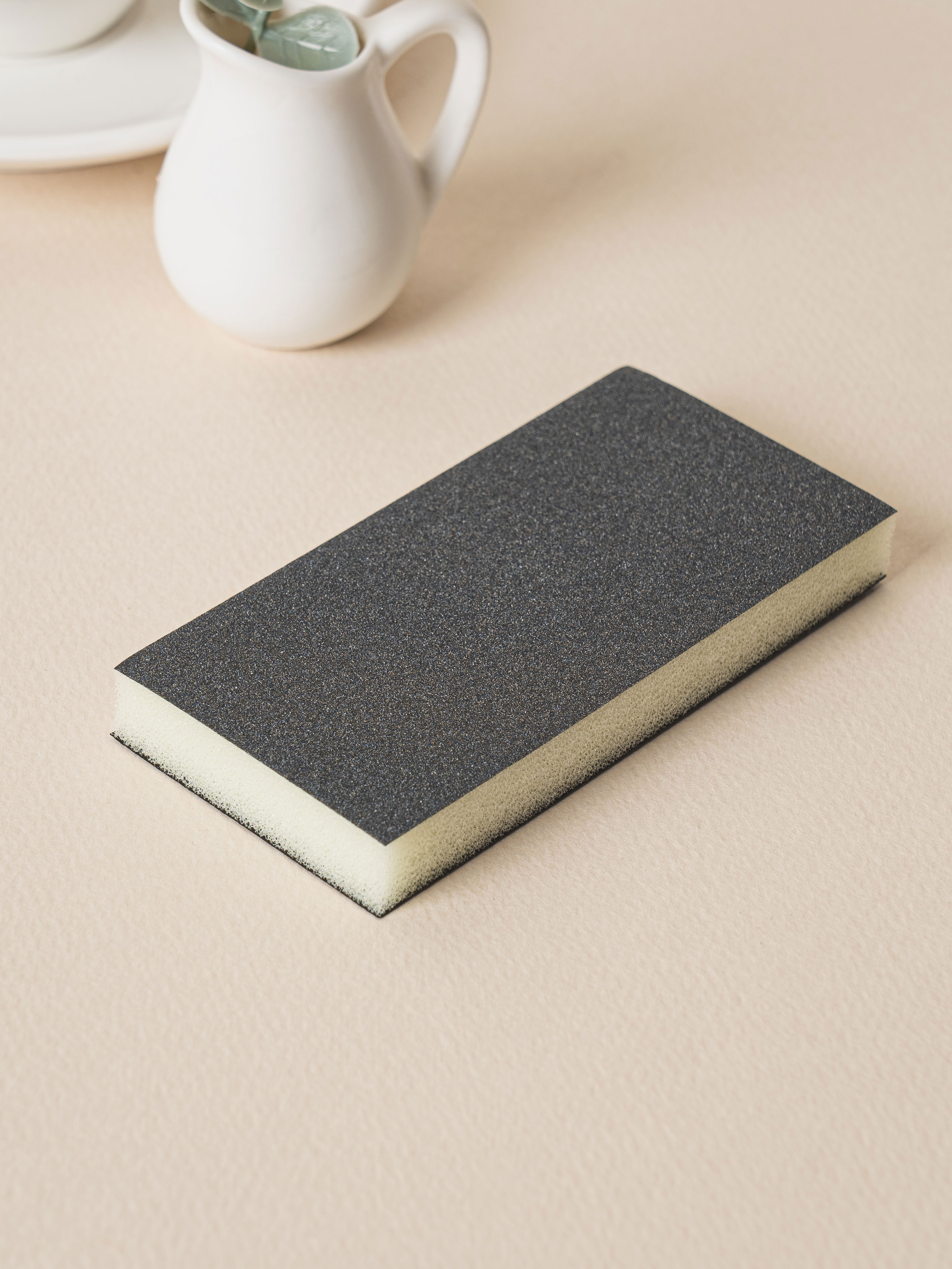 Japanese-made stainless steel sink polishing scrubber