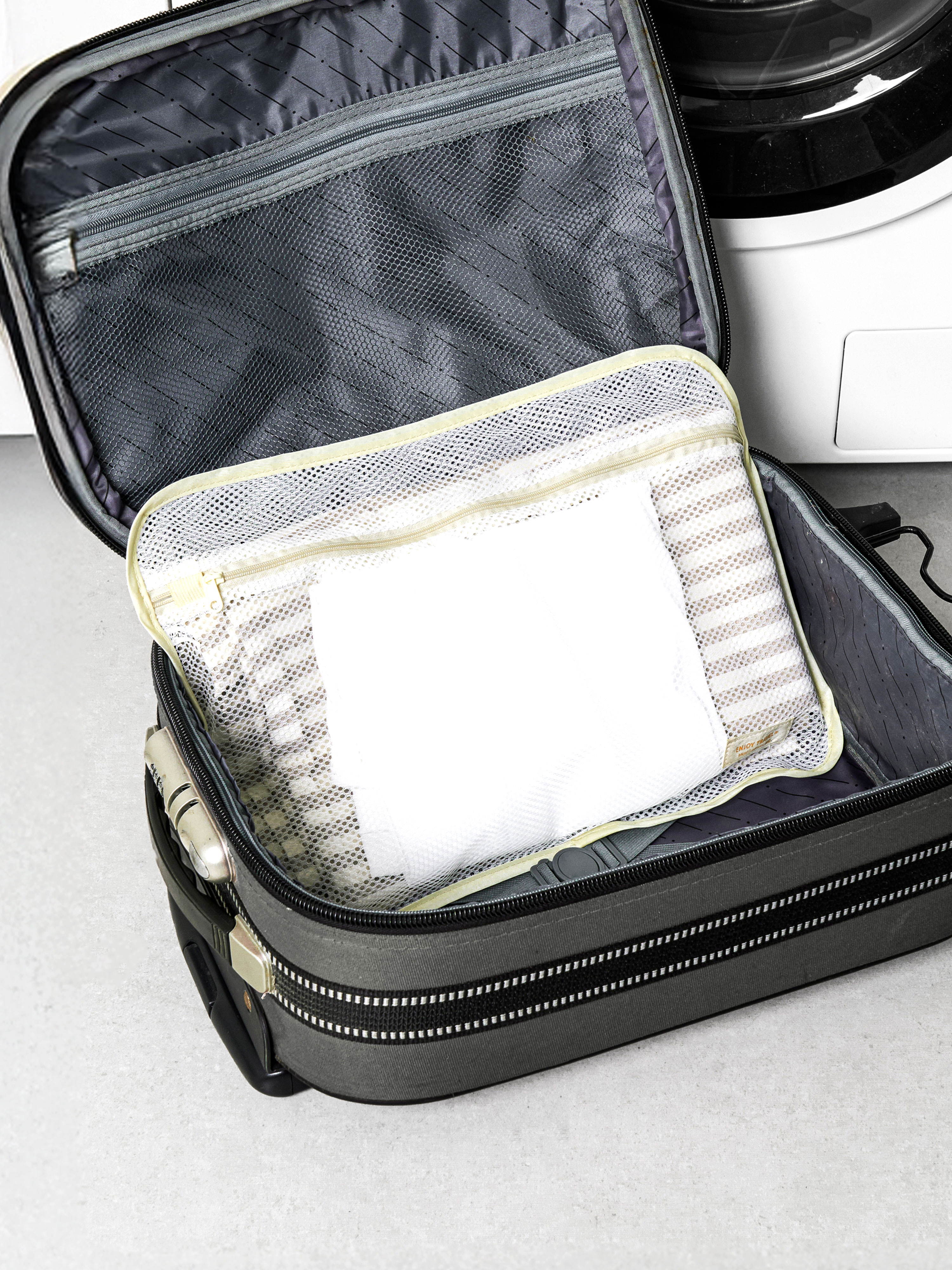 Travel Washable Mesh Bag Ivory