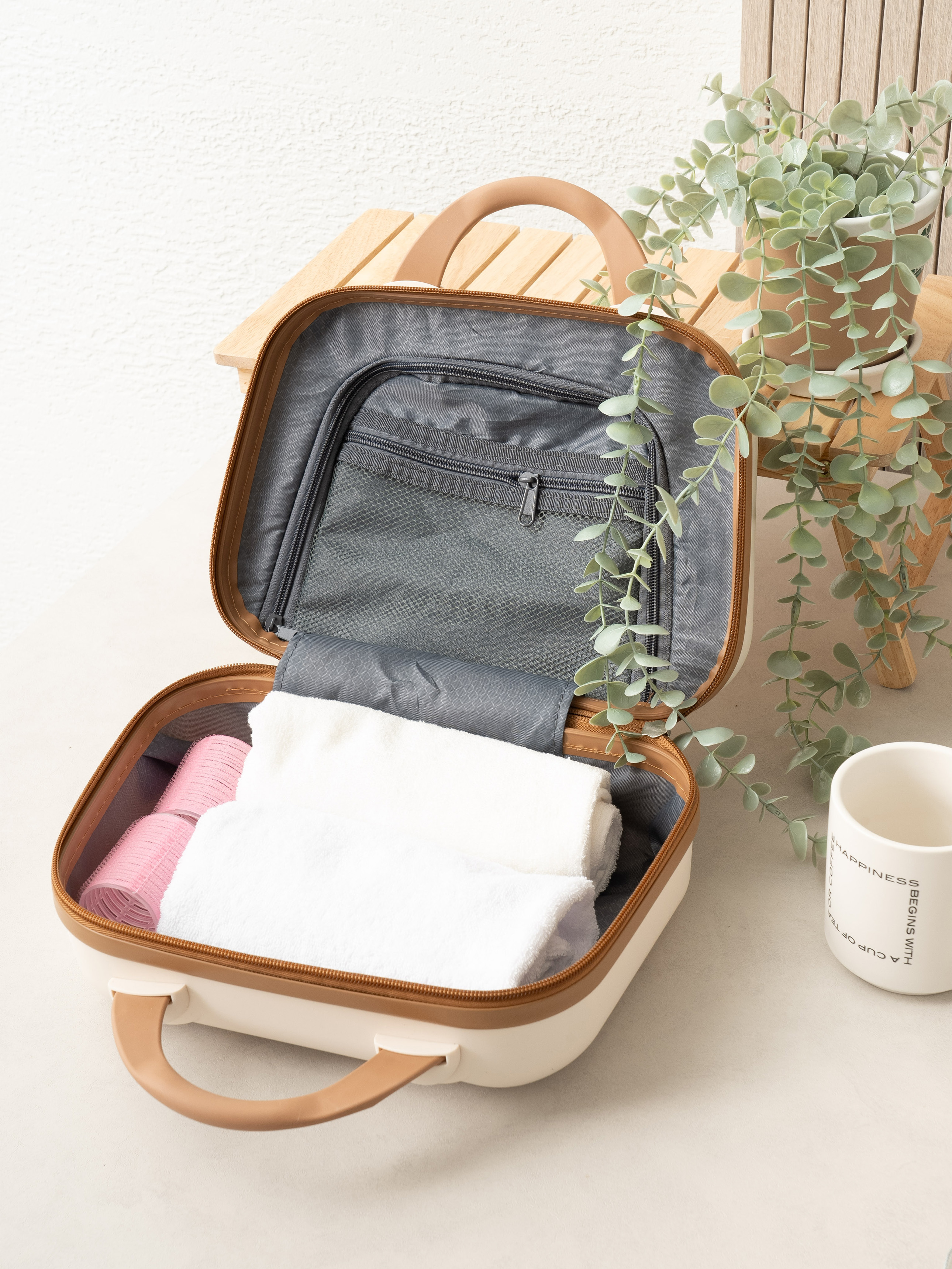 travel mini carrier brown
