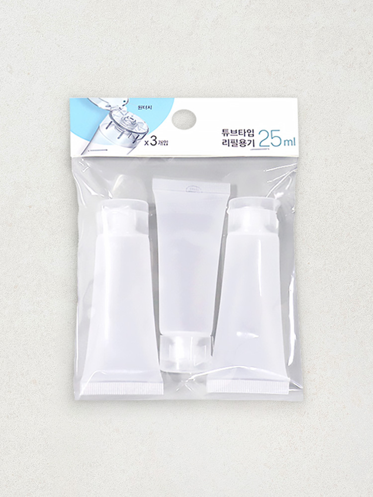 Simple tube container (25 ml) (3P)