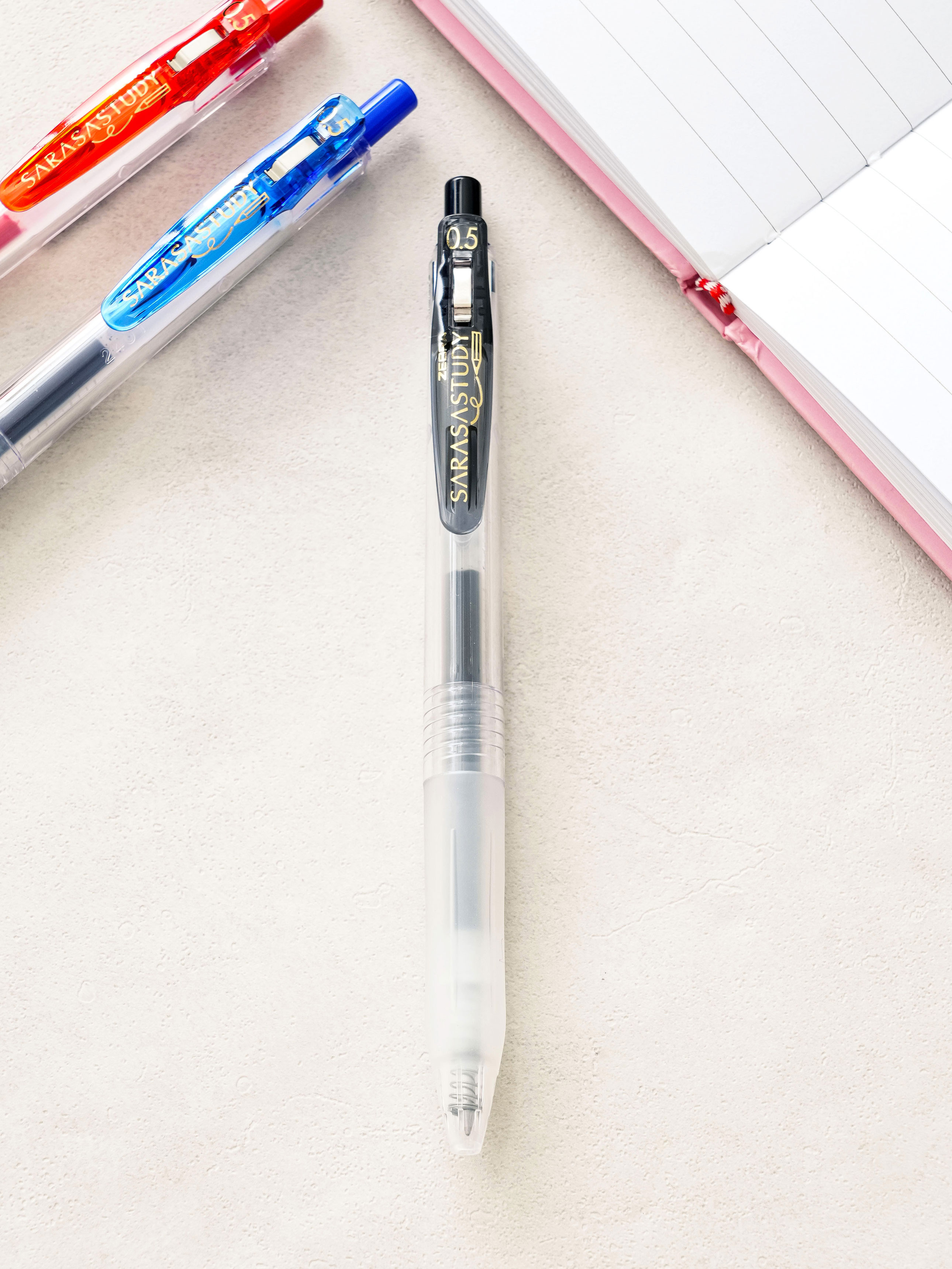 Zebra Sarasa Study 0.5 mm Black
