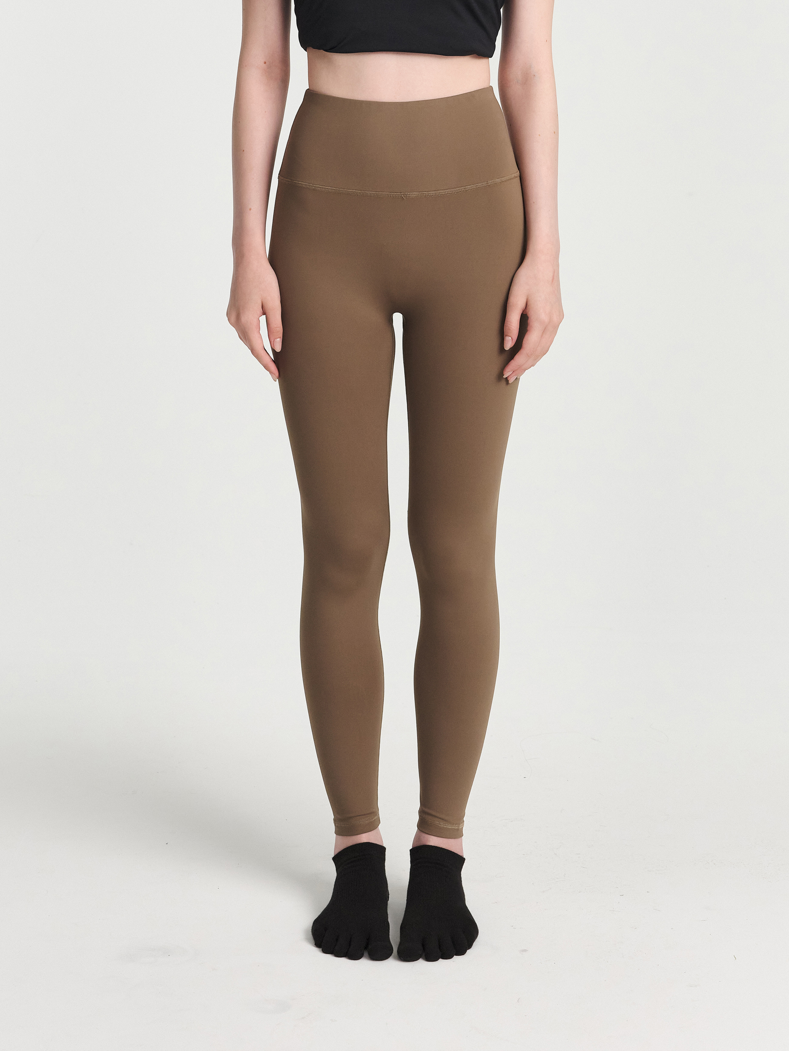 [Women]REXY Leggings S Brown