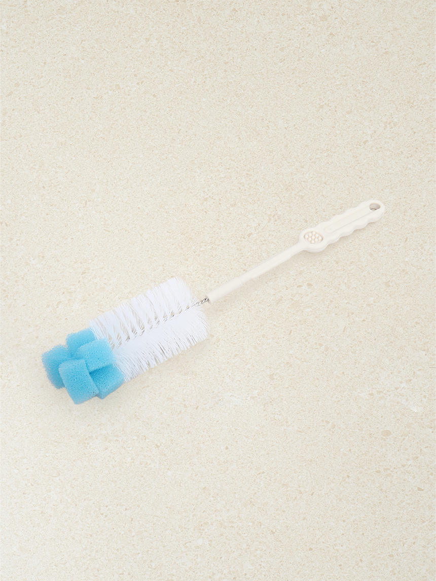 Combi bottle brush
