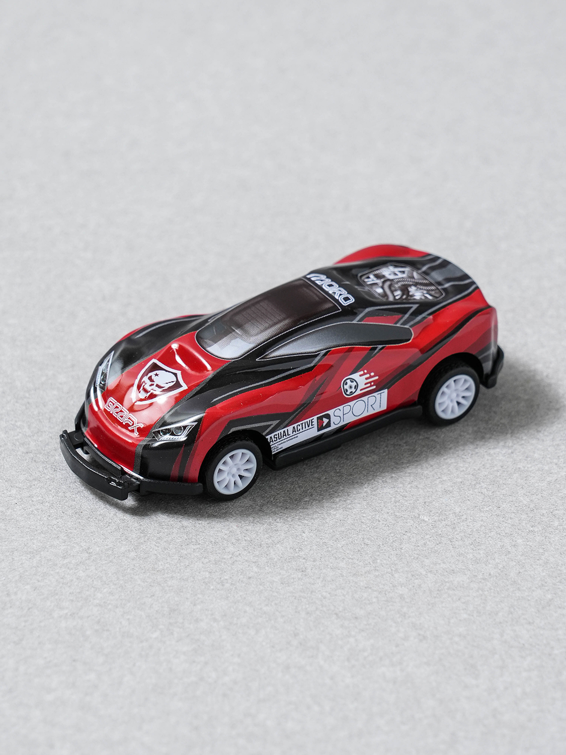 jump pullback car red