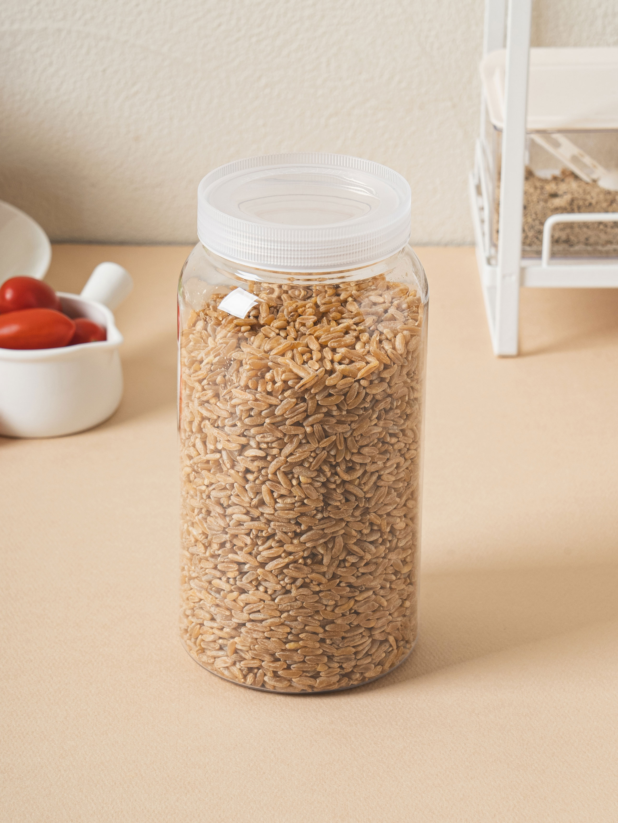 Round storage container 1.2 L