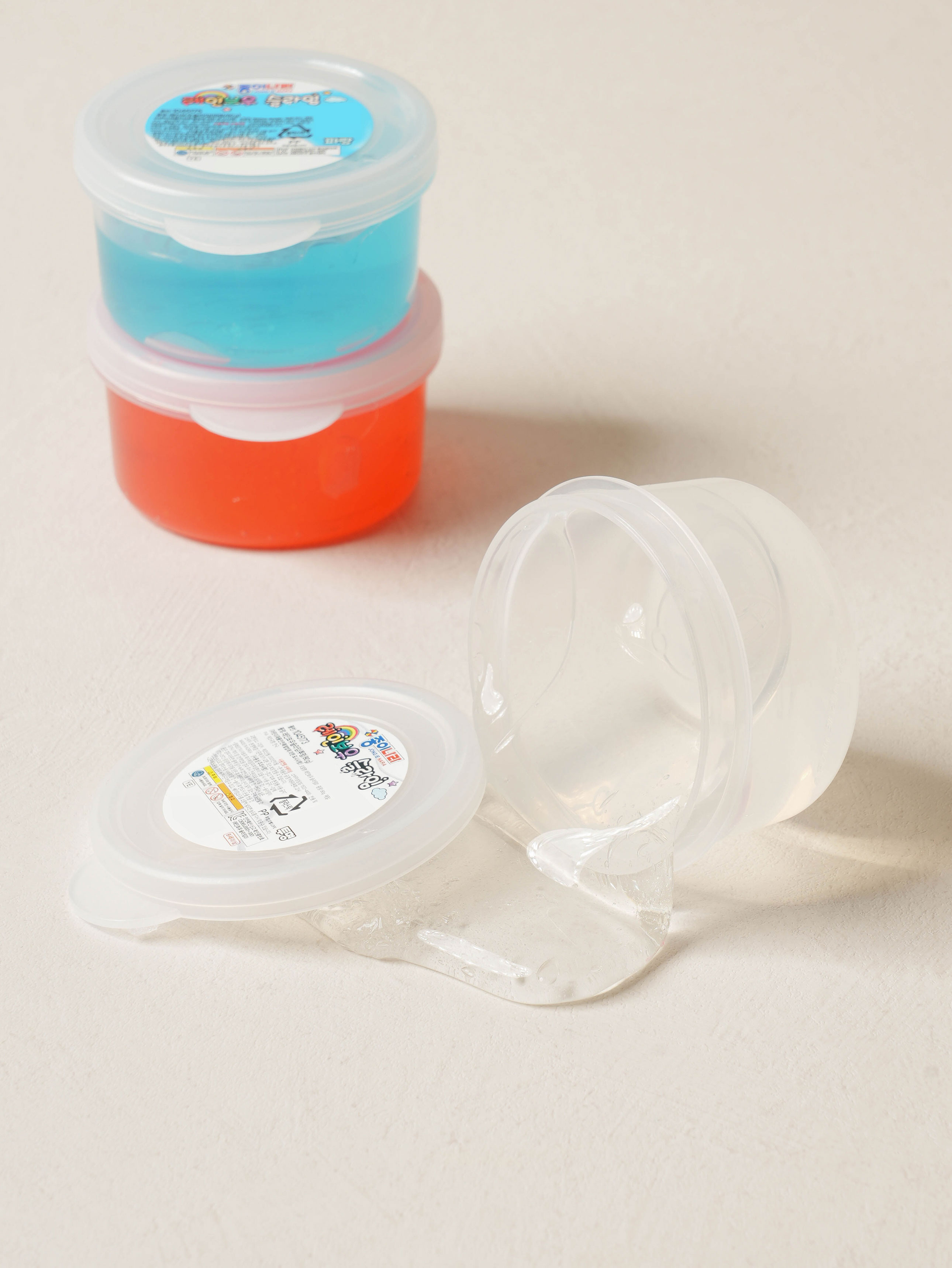 Rainbow slime transparent 80g
